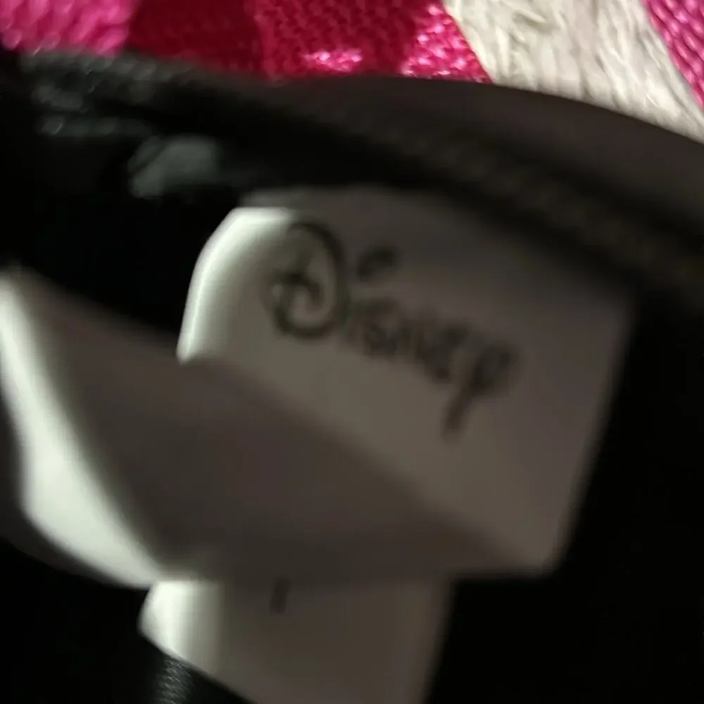 Disney Minnie Mouse round black white polka dot purse w/ adjustable strap nwt